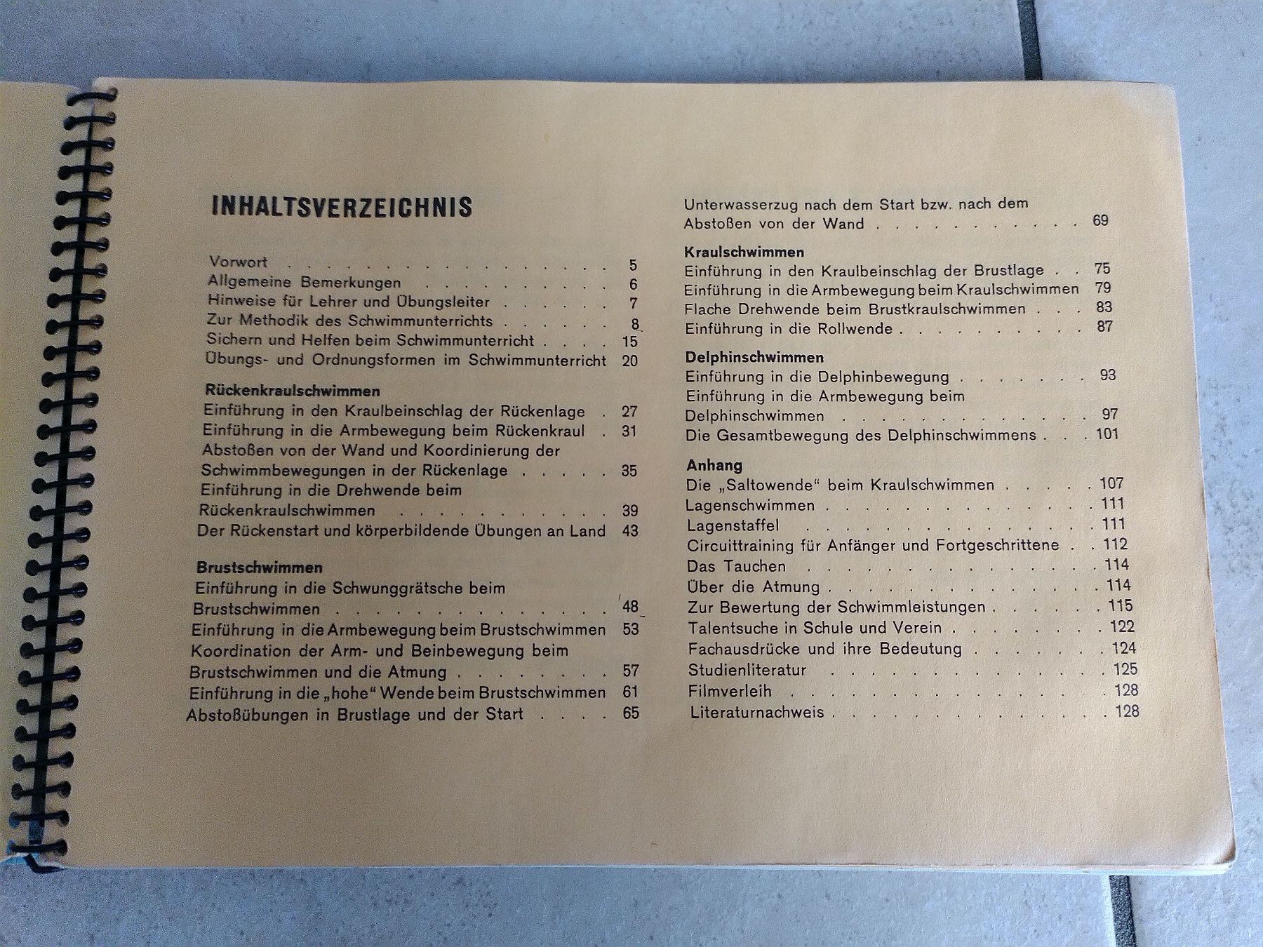 Libri: METHODIK DES SCHWIMMUNTERRICHTS – Usato da Brugg AG venduto da olamim 1