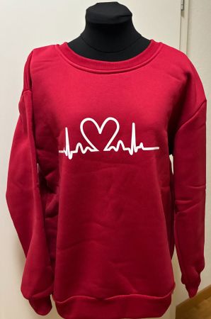 Sweatshirt rot Damen neuwertig Grösse XS