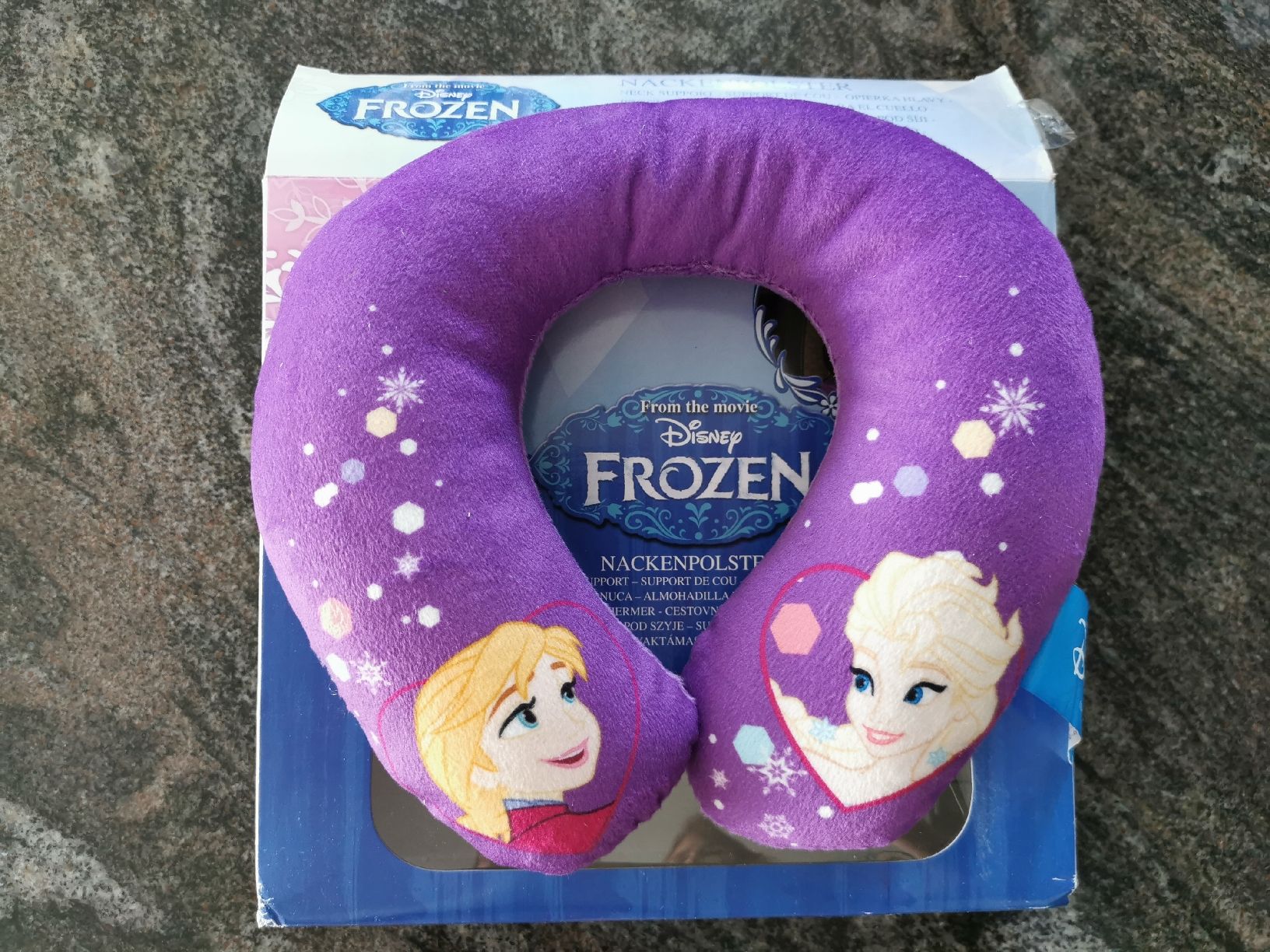 Disney Cuscini: Frozen / Eiskönigin Nackenpolster – Nuovo e nell'imballaggio originale da Bülach venduto da Parickf