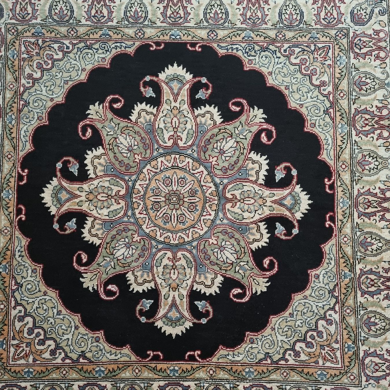 Tappeti: Teppich Seide auf Seide 80x82 cm – Nuovo (secondo la descrizione) da Büttikon AG venduto da Tossa0 1