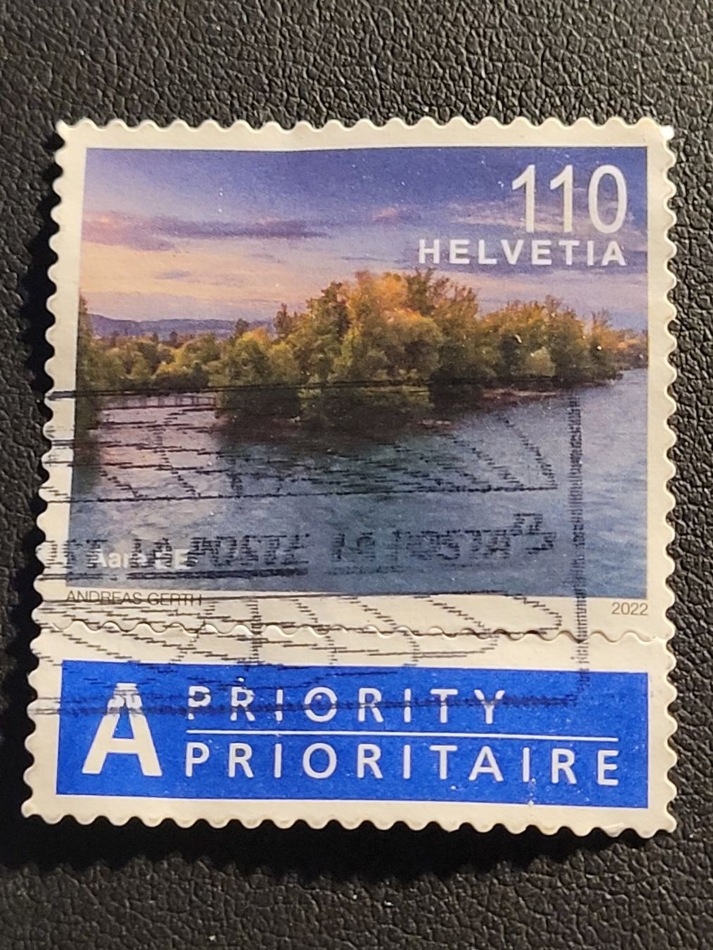 Tutti i francobolli: Timbre CH - 2022 - A-PRIORITY - Aare BE – Usato da Payerne venduto da tintin08