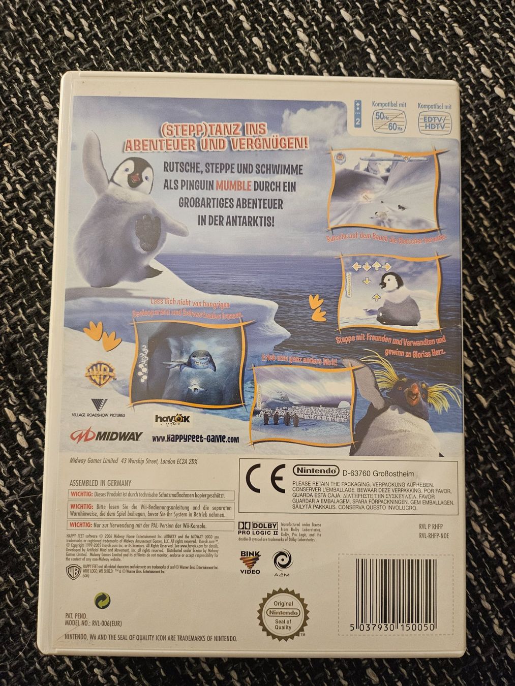 Giochi: Happy Feet Nintendo Wii – Usato da Aarwangen venduto da FreshSinplus 1