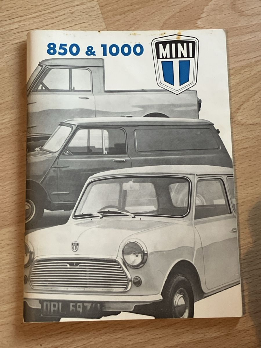 Mini Documenti: Mini 850 + 1000 Handbook 1973 – Usato da Zürich venduto da Classic_Collection_Zurich