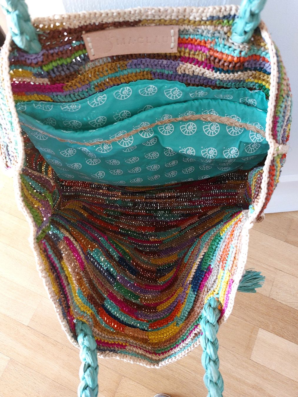 Borse da donna: Tasche für Strand oder Badetasche, Handgefertigt – Nuovo (secondo la descrizione) da Balsthal venduto da Trendline55 3