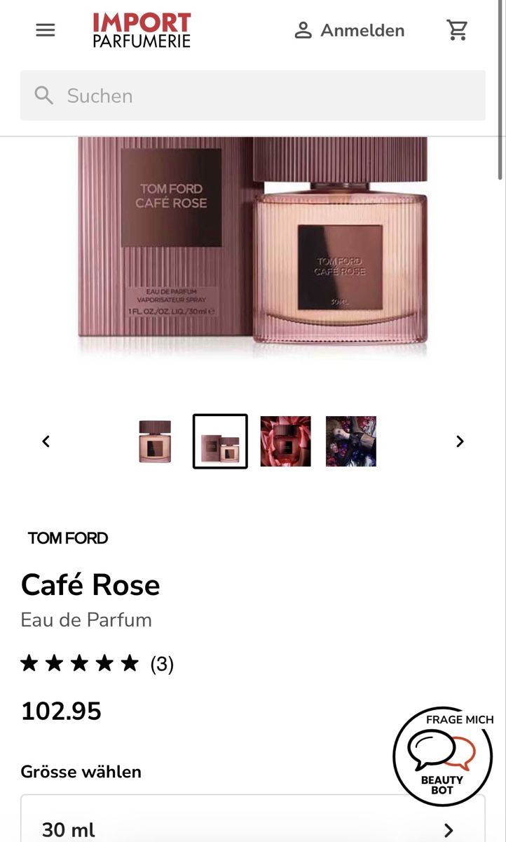 Tom Ford Parfums & Eau de Toilette: Tom Ford Café Rosé EDP – D'occasion à Bottmingen par Itsclaire 5
