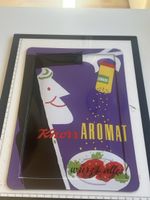 Knorr Aromat Werbeblech retro Neu (I13)
