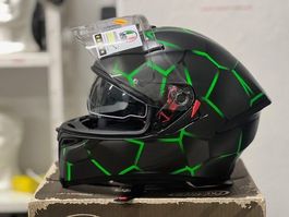 Casco Agv K5 S Multi VULCANUM Nero Verde S