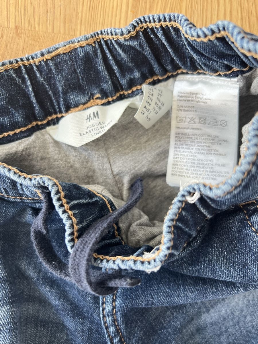 H&M Pantaloni: 2 Baby Jeans Blau Gr. 92 – Usato da Zollikerberg venduto da Huglina 2
