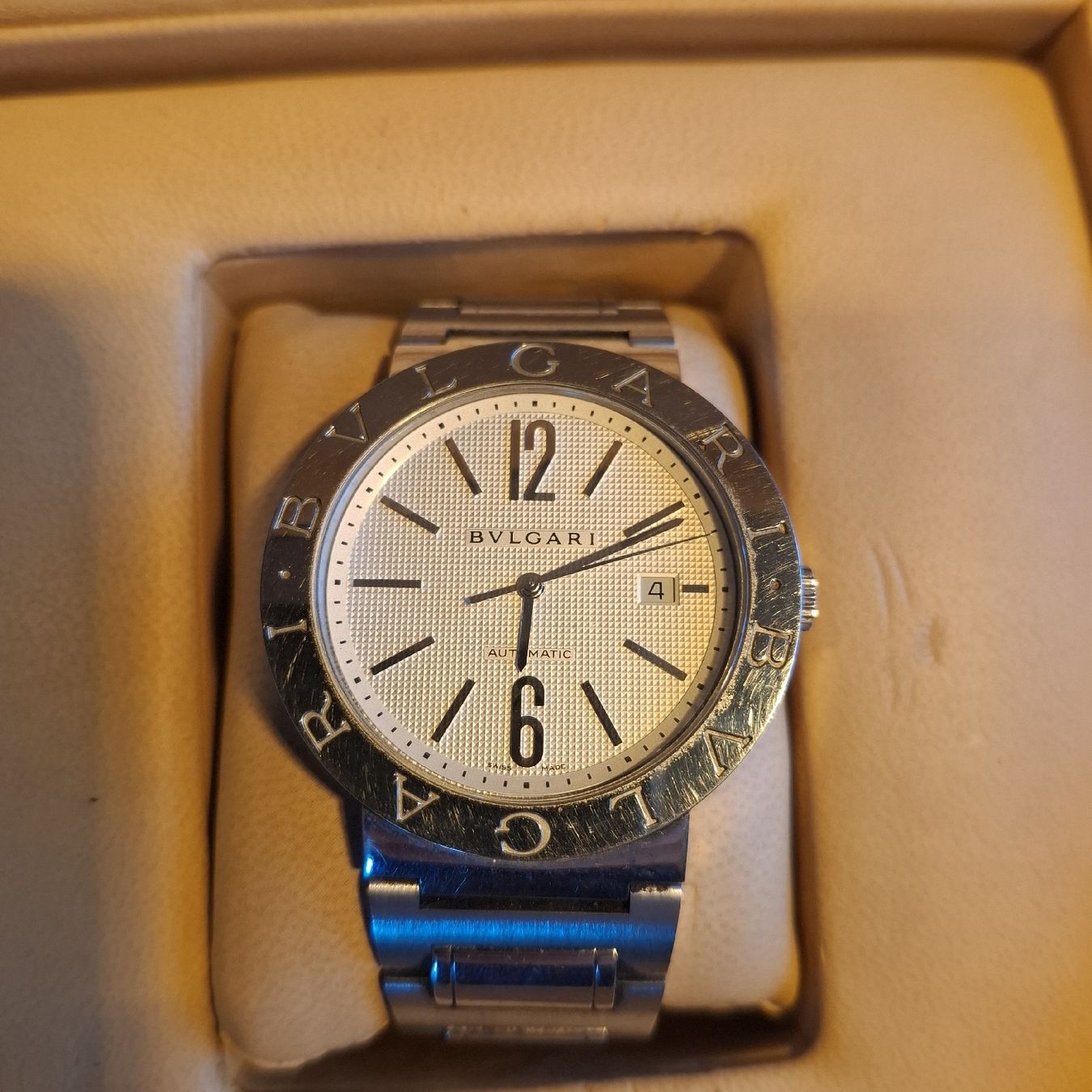 Bulgari Orologi: Bulgari BB42WSSDAUTO Men's Automatic Mechanical Watch – Usato da Nürensdorf venduto da DANG3REUX 8
