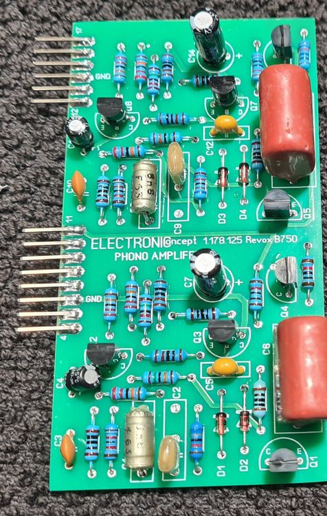 PCB HP AMPLIFIER (New version) - Revox A77 (1 Pièces) (Neu und