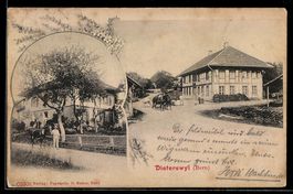 AK Dieterswyl, Straßenpartie am Schulhaus
