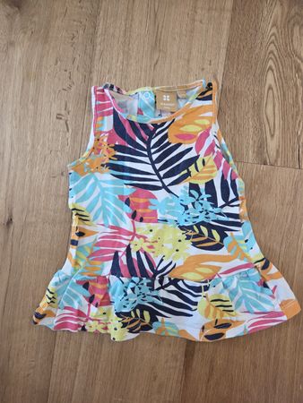 Sommershirt Gr. 74/80, Blumenprint von MANOR, Tunika, Shirt