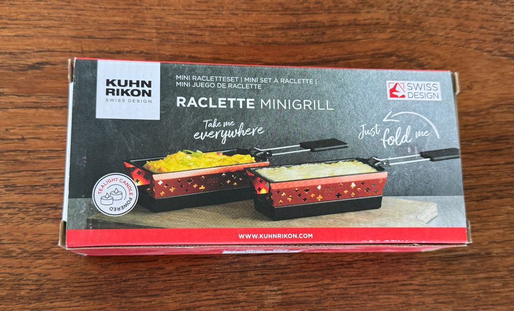 Brand New neue Kuhn Rikon Mini raclette set (Neu und originalverpackt ...