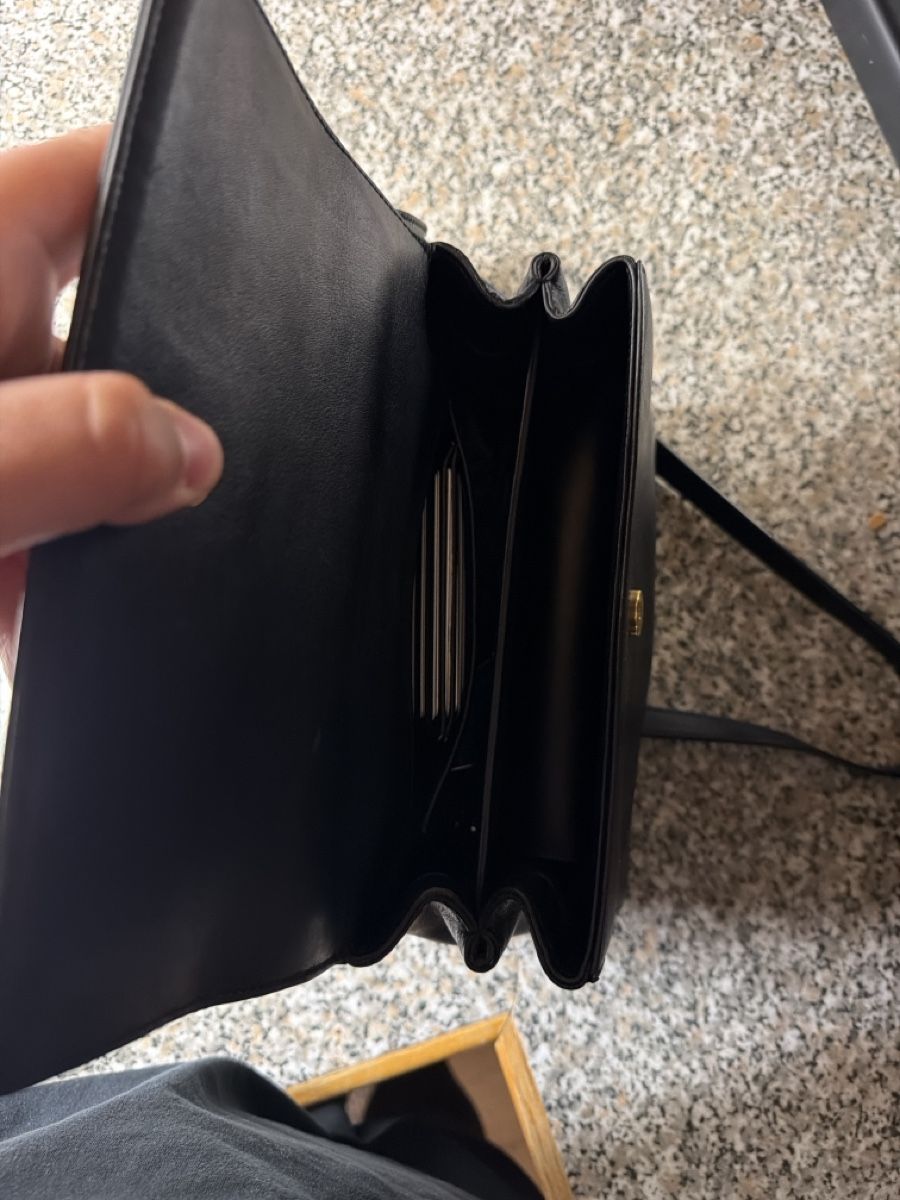 Saint Laurent Borse da donna: Saint Laurent Black Leather Handbag – Usato da Gebenstorf venduto da AA2015 2
