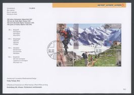 2013, Sammelblatt, 150 Jahre Schweiz. Alpenclub SAC, Nr. 822