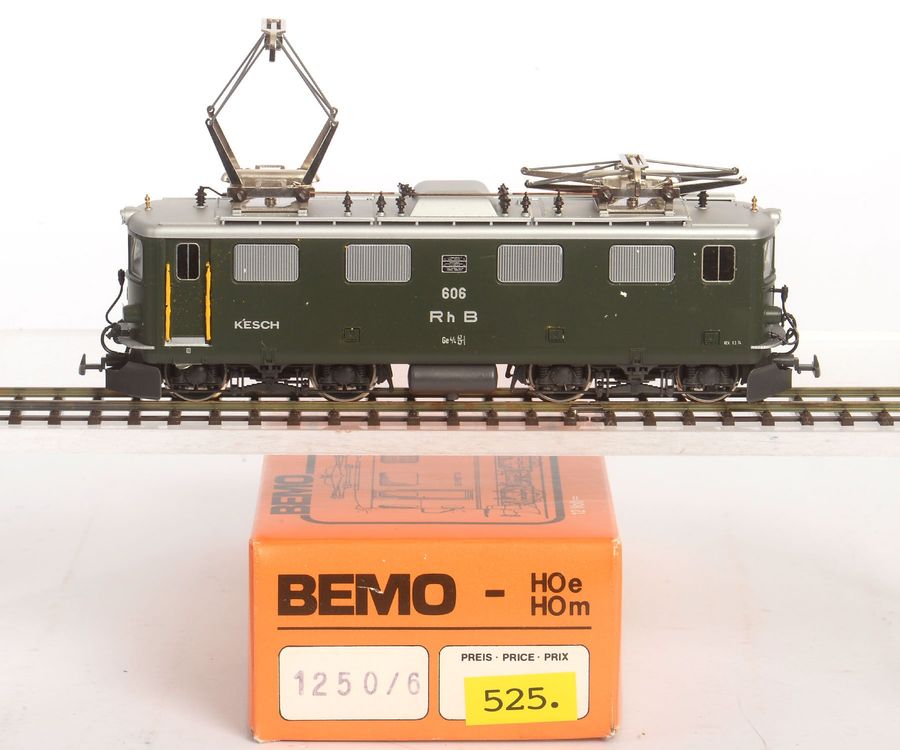 BEMO RhB Lok Ge 4/4, Kesch, OVP, Sp. H0m, analog, 1250 / 6 (Gebraucht ...