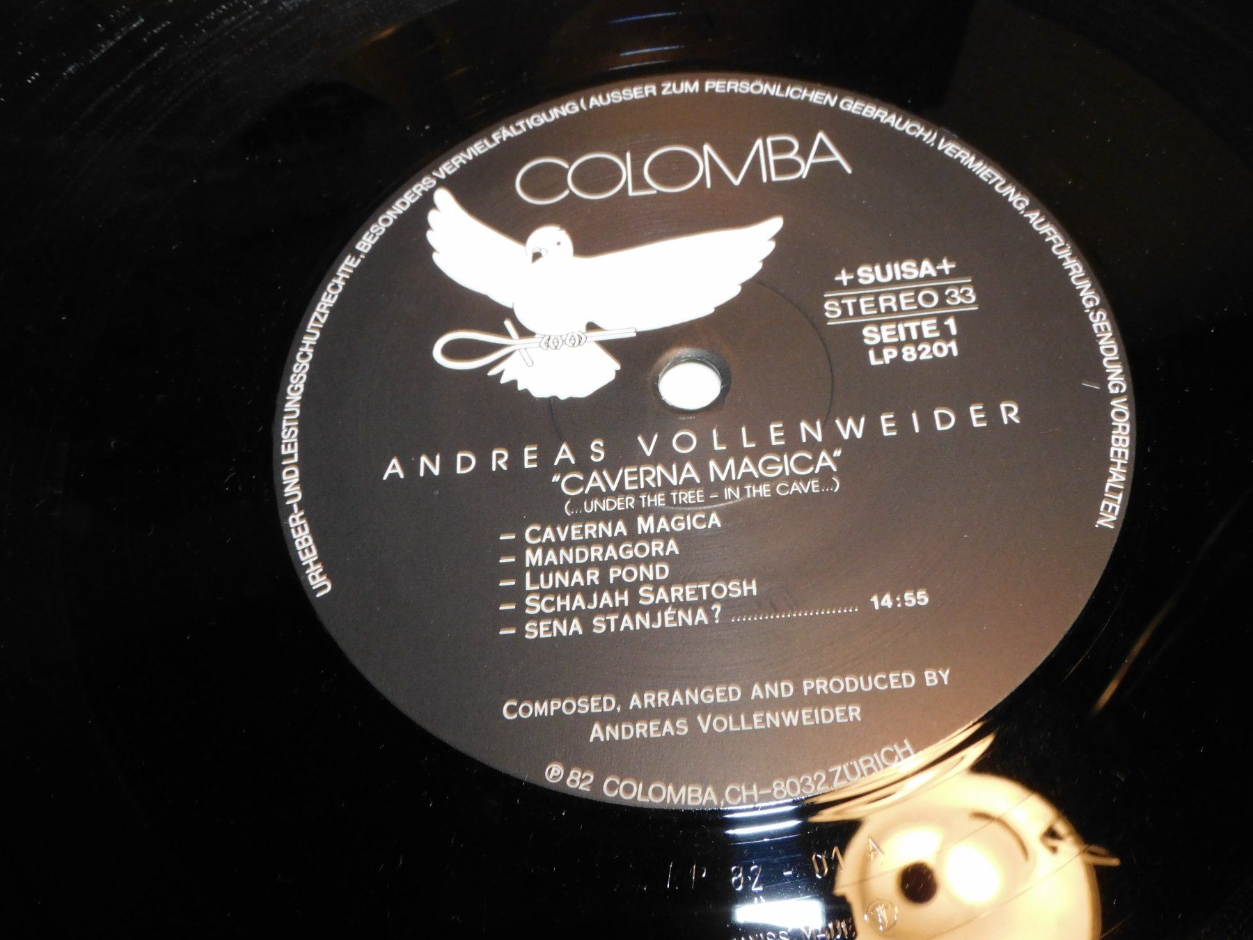 Vinyles: LP Andreas Vollenweider 1982 Schallplatte LP    LP – D'occasion à Sursee par 76 2