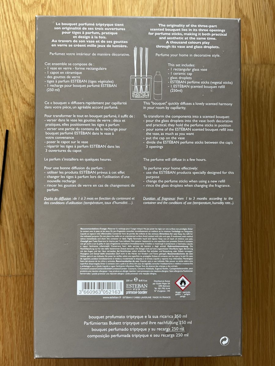 Duftöldiffusoren: Esteban - Perfume Set - Parfume ensemble - Home decoration – Gebraucht aus Petit-Lancy von ide_h2t9 4