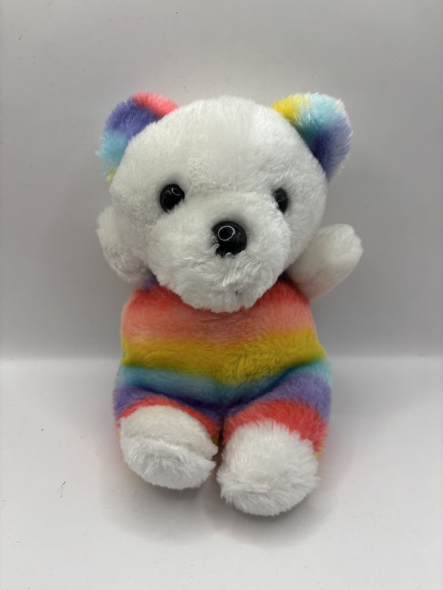 Giocattoli: Plush toy rainbow bear Vintage – Usato da Genève venduto da sho_67qj 1