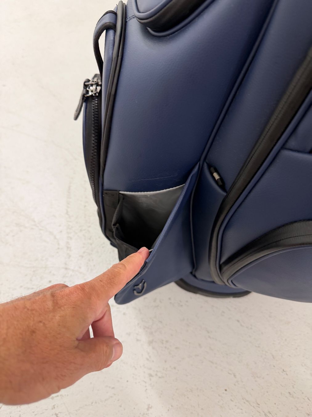 Schläger & Sets: Golfbag Dunkelblau Marke Vessel – Neu (gemäss Beschreibung) aus Egg b. Zürich von Burrito1 5