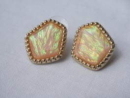 Ohrstecker mit Perlmutt, Modeschmuck