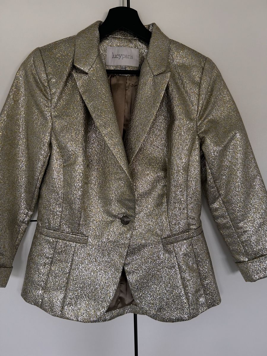 Jacken: Gold shimmer jacket – Neu (gemäss Beschreibung) aus Biel/Bienne von zit_v5yc