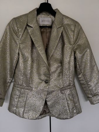Gold shimmer jacket