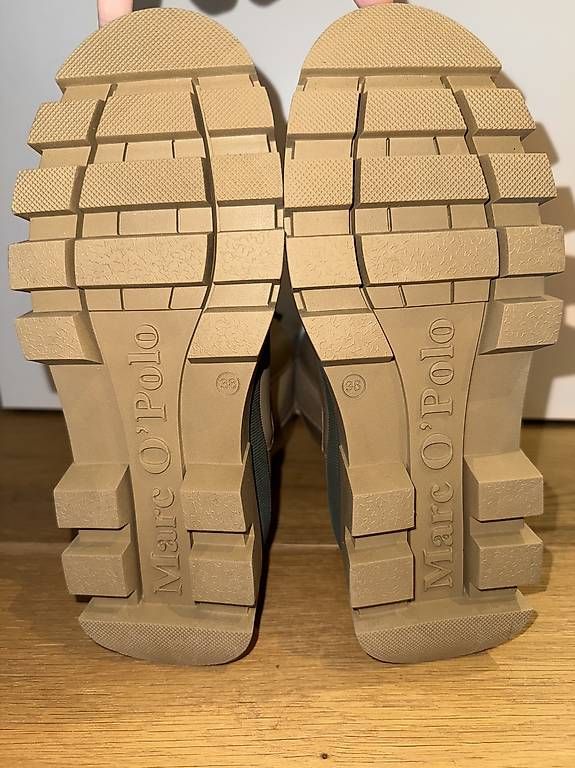 Marc O'Polo Scarpe da donna: Plateaustiefel - sand/olive - Gr. 38 – Nuovo (secondo la descrizione) da Hindelbank venduto da LeoSal 3