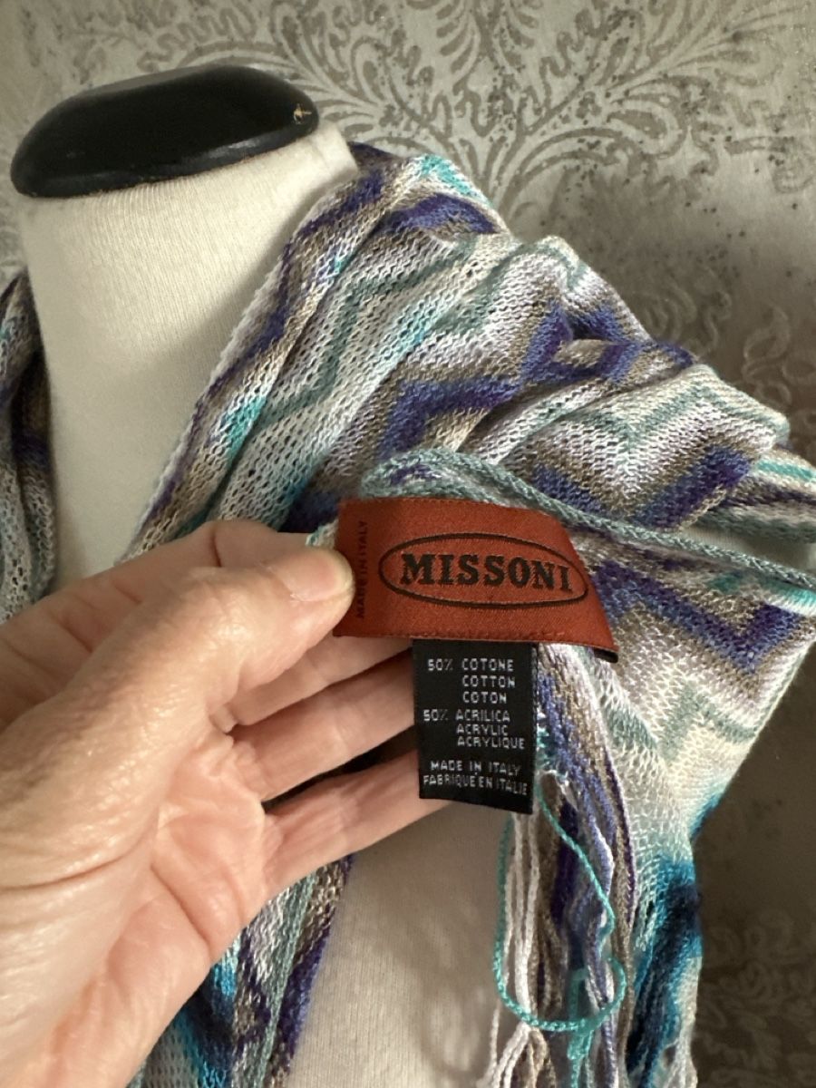 Missoni Foulard & Sciarpe: Missoni Schal - wie neu – Usato da Diepoldsau venduto da Soleil0425 2