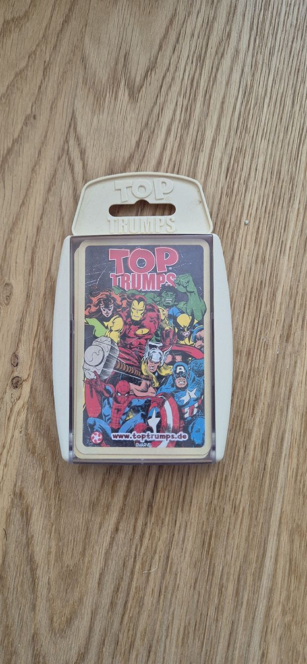 Giochi: Top Trumps Marvel Sammelkarte Spiel  – Usato da Liebefeld venduto da Oberson98
