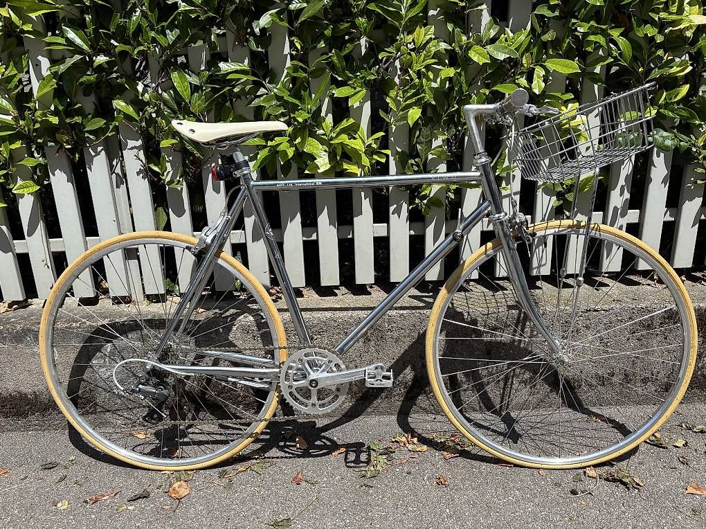 Biciclette: Schicker silberner City-Flitzer – Nuovo (secondo la descrizione) da Zürich venduto da fra_cs9p