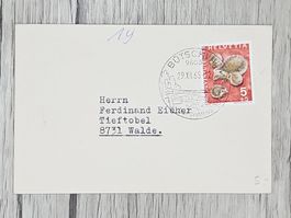 CL13 Enveloppe + Timbre Suisse 1965