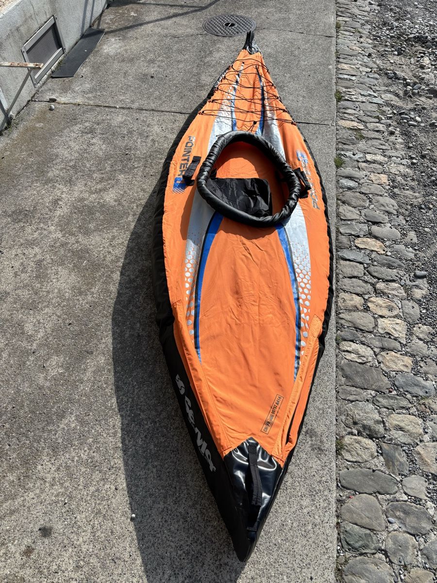Bateaux: Sevylor Pointer Kajak orange guter Zustand – D'occasion à Gebenstorf par RetroFuture 1
