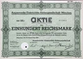 Amperwerke Elektricitäts-AG, München - 1932