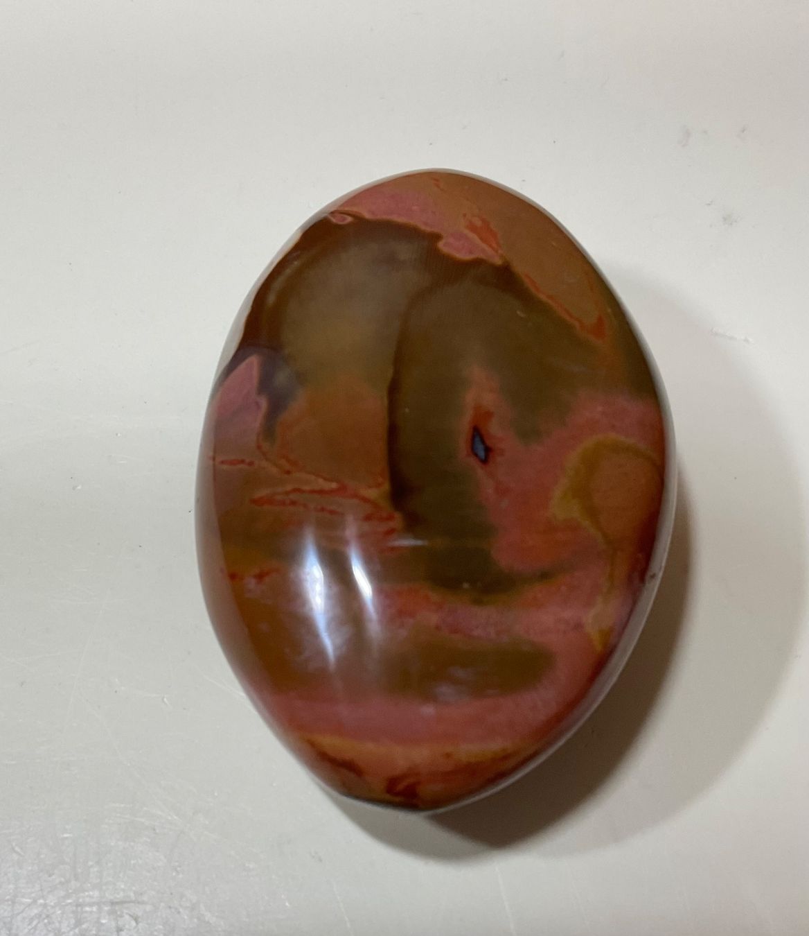 Minerali & Pietre curative: Wunderschöner Jaspis Polychrom Free Form Handschmeichler – Nuovo (secondo la descrizione) da Gibswil venduto da BestePreis 2
