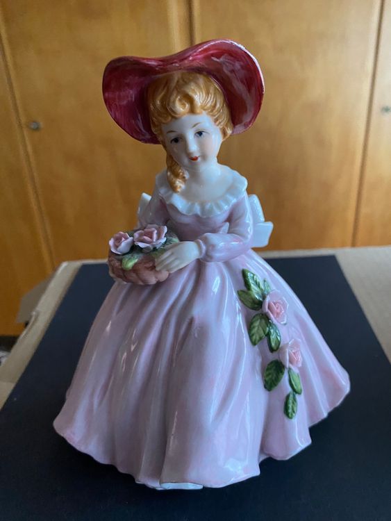Porzellan Figur Alfretto by Maruri pink Rosen 17cm Kaufen auf Ricardo