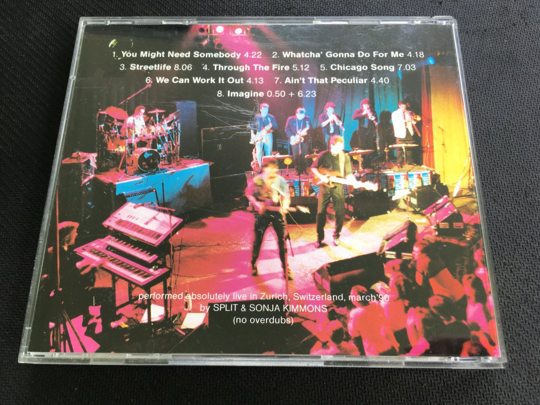CD: Split & Sonja Kimmons - Absolutely Live -CD- – Usato da St.Gallen venduto da MedienJoe 2