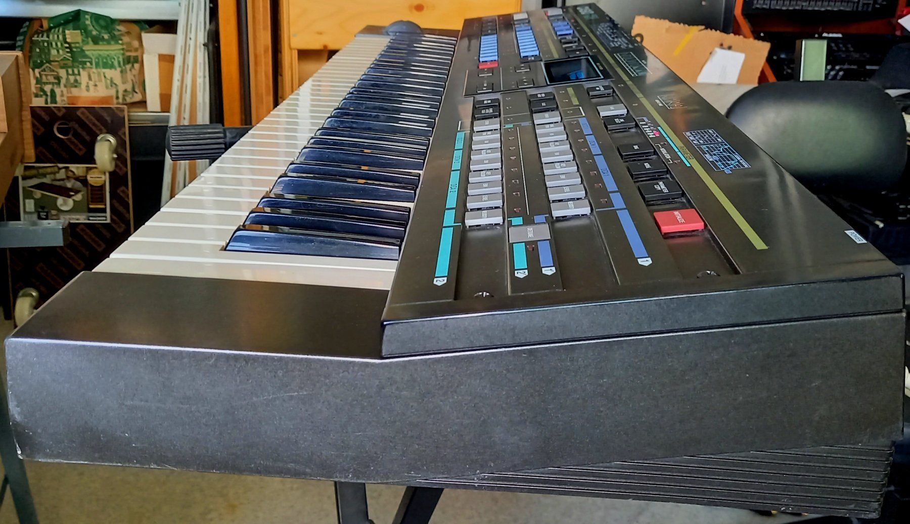 Casio Strumenti musicali: Casio CZ-1 Synthesizer + RAM Cartridge RA-6 – Usato da Luzern venduto da garlicia 6