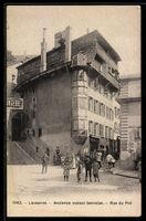 Lausanne, Ancienne maison bernoise, Rue 