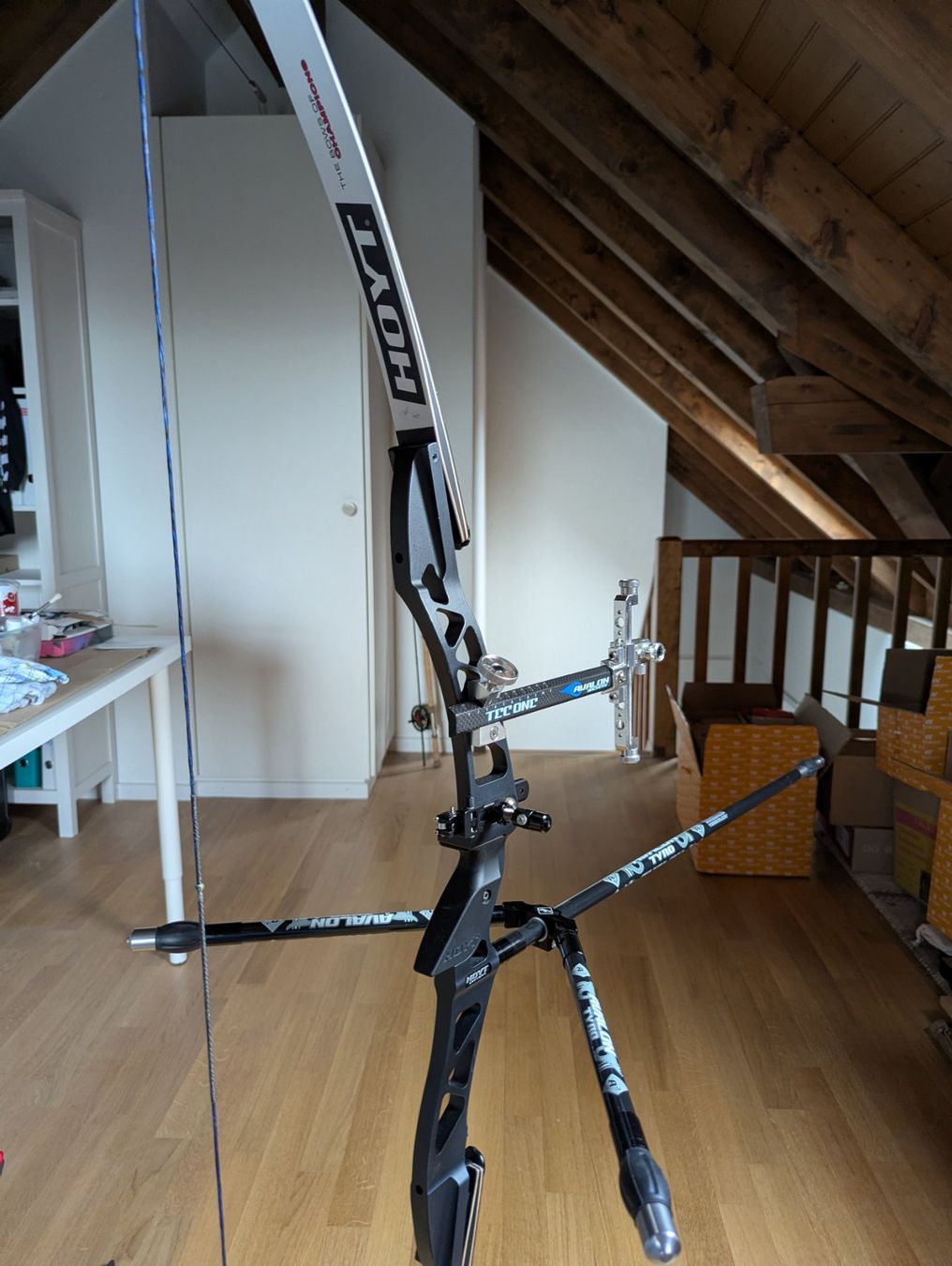 Hoyt Tiro con l'arco: Bogenschiessen Recurve Hoyt – Usato da Dielsdorf venduto da Noga1 2