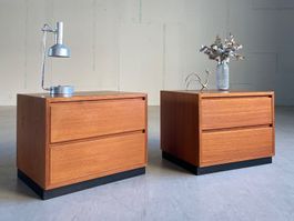 2x Thomas Wolfer Nachttische - Zingg Lamprecht, Zürich, 1960