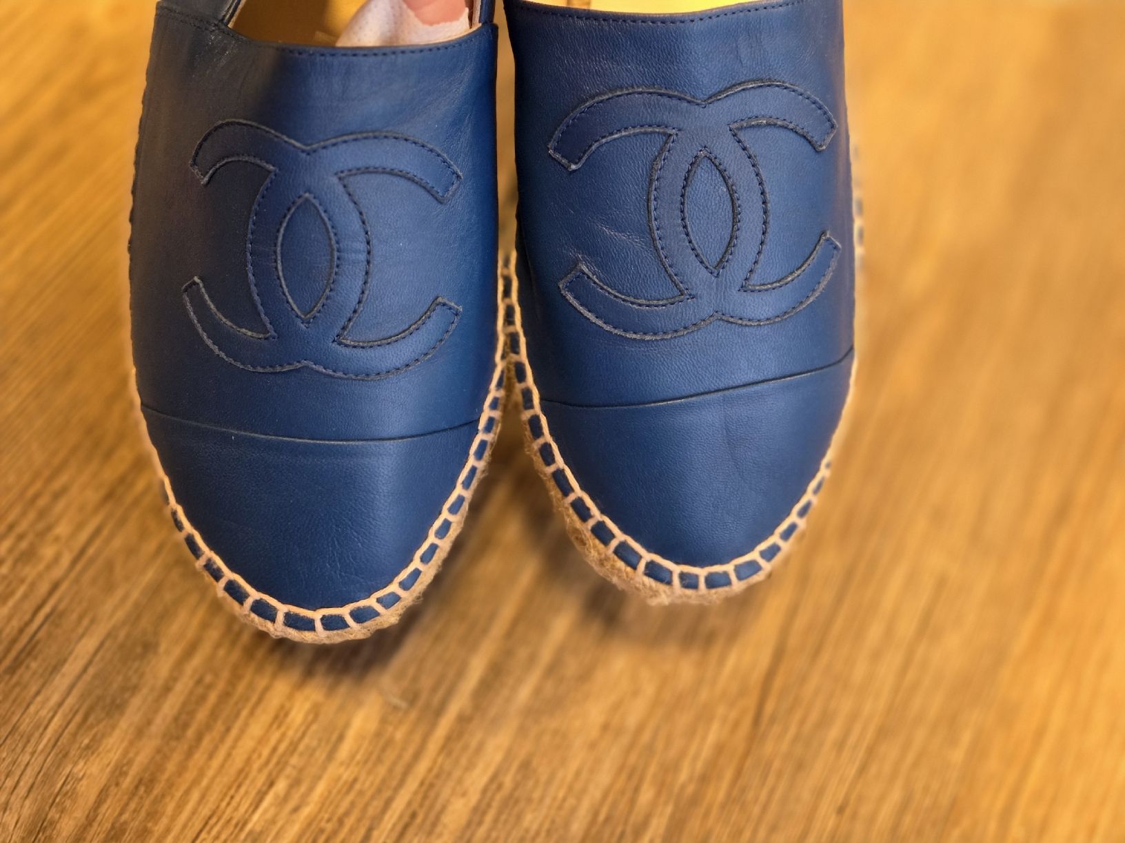 Chanel Scarpe da donna: Chanel Leder Espadrilles  – Usato da Zürich venduto da Bubi83 2