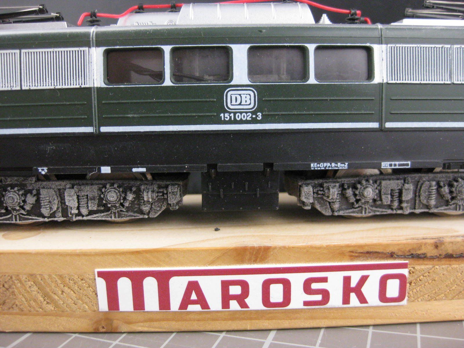 Lima Modellini di ferrovie: Lima DB BR 151 grün, ohne OVP – Usato da Malters venduto da Marosko 1