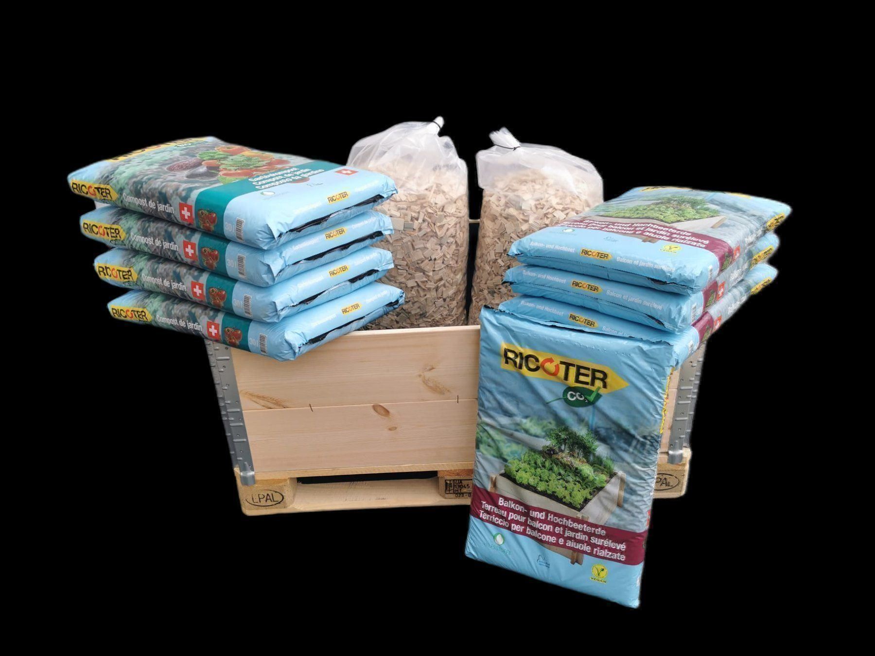 Blumentöpfe: Hochbeet Set "Starter" inkl. Qualitätsfüllmaterial – Neu (gemäss Beschreibung) aus Schwarzenegg von SILOU_VERPACKUNGEN