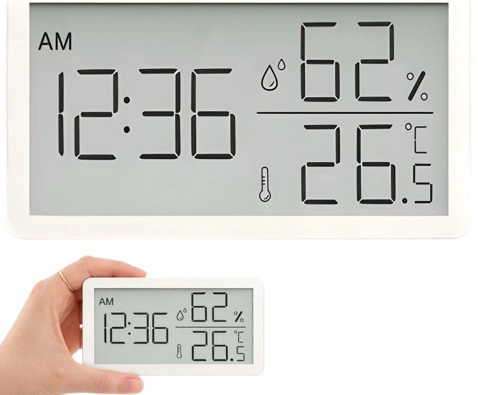 Sonstiges für Haushalt & Wohnen: Messgerät digital: für  Zeit, Temperatur + Luftfeuchtigkeit – Neu und originalverpackt aus St. Gallen von schnaeppchen-preise
