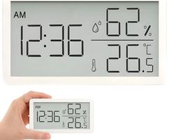 Messgerät digital: für  Zeit, Temperatur + Luftfeuchtigkeit