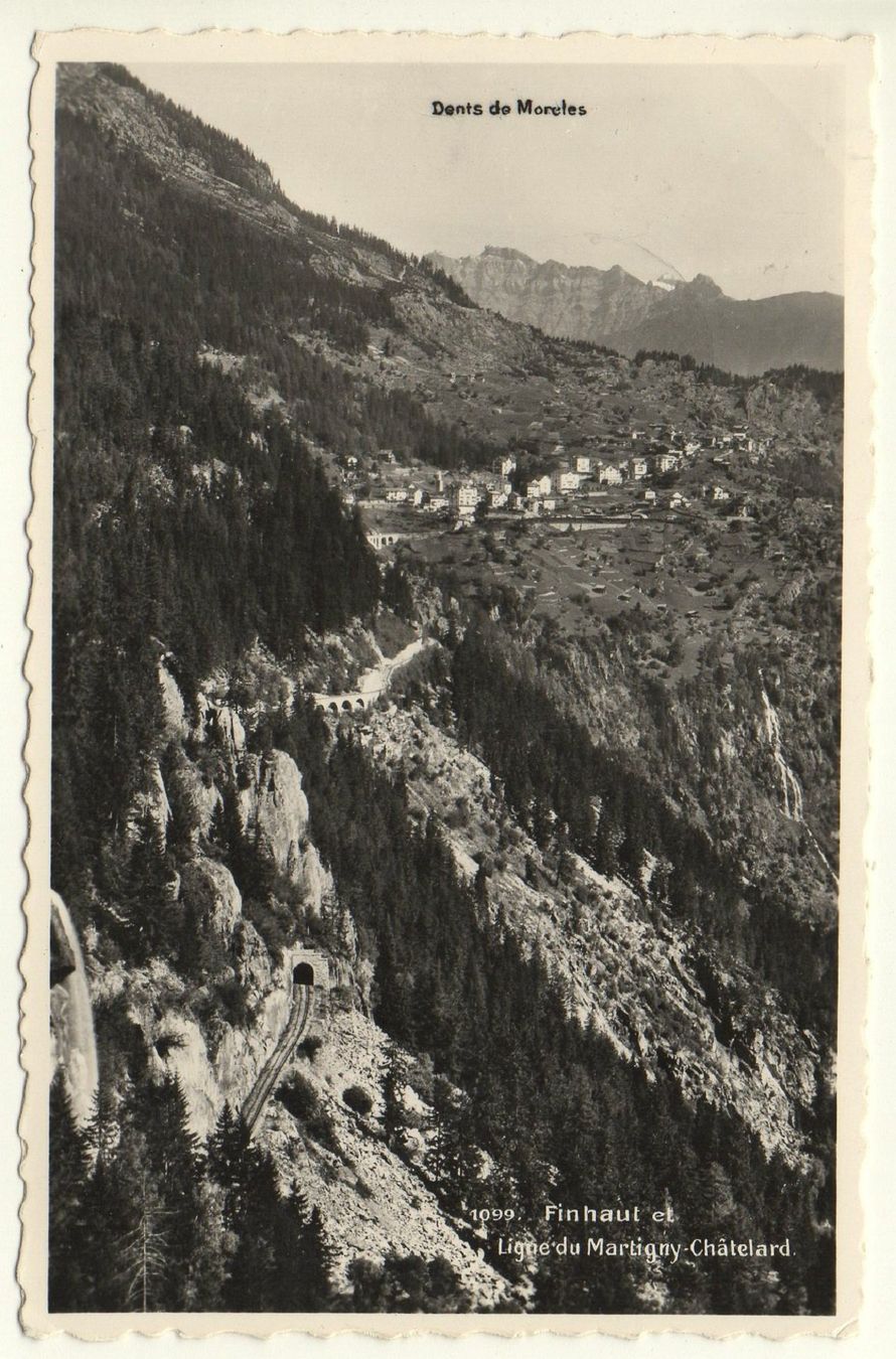 Cartes postales: HINHAUT Ligne du Martigny-Châtelard – D'occasion à Jona par philajona