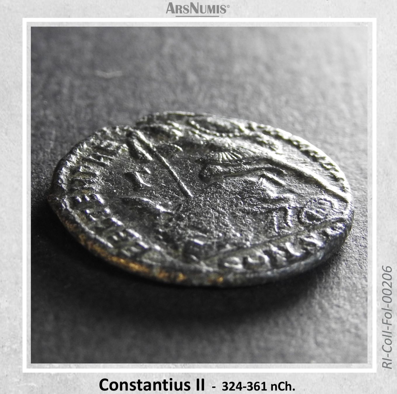 Tutti le monete: Römische Münze - Constantius II – Usato da Oberwil b. Zug venduto da ArsNumis 3