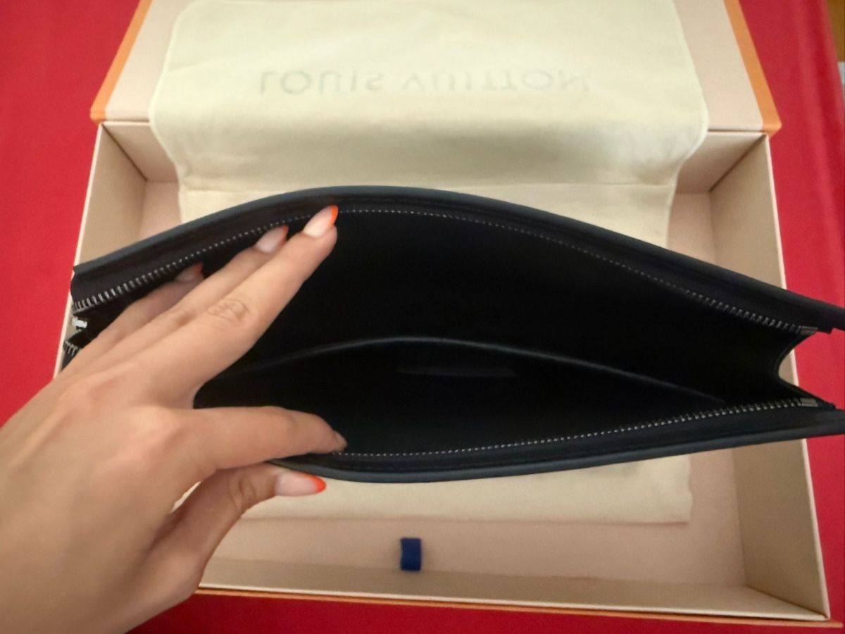 Louis Vuitton Custodie per cosmetici: Louis Vuitton Pochette, Top Zustand, inkl. Box! – Nuovo (secondo la descrizione) da Frick venduto da ans_6s8d 3