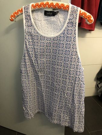 Topman Tanktop Grösse S - Sommerlich cooles Muster